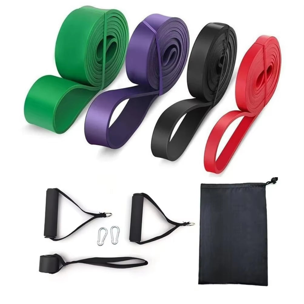 Heavy Duty Resistance Band Latex Elastic Belt Pull up Assist Training Yoga Workout Gym Equipment for Home Woman Man Pilates