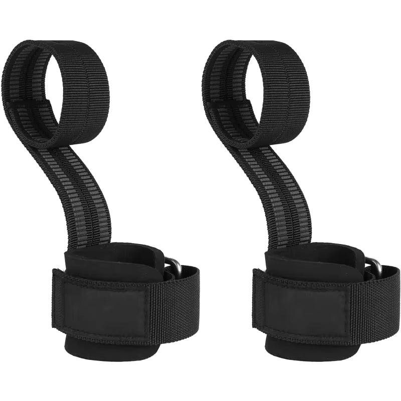 1 Pair Weight Lifting Straps with Padded Wrist Wraps Gym Exercise Deadlift Straps Anti-Slip Weightlifting Straps for Men Women