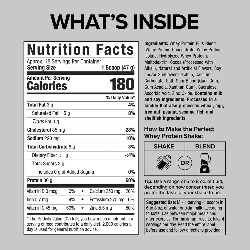 100% Whey Protein Plus